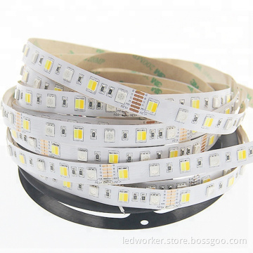 Shenzhen Manufacturer LEDWORKER Lighting - 24V 5050LED RGB+White RGBW+WW Led Strip Light